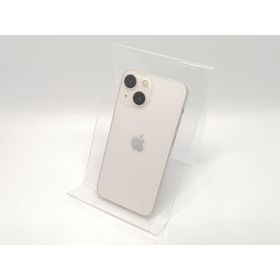 【中古】Apple 国内版 【SIMフリー】 iPhone 13 mini 128GB スターライト MLJE3J/A【高崎モントレー】保証期間１ヶ月【ランクB】