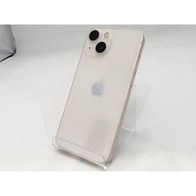 【中古】Apple docomo 【SIMフリー】 iPhone 13 mini 128GB スターライト MLJE3J/A【浜松駅前】保証期間１ヶ月【ランクB】
