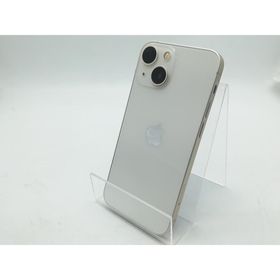 【中古】Apple SoftBank 【SIMフリー】 iPhone 13 mini 128GB スターライト MLJE3J/A【柏】保証期間１ヶ月【ランクB】
