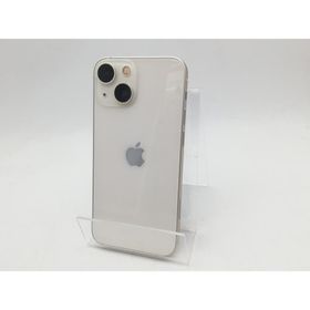 【中古】Apple 国内版 【SIMフリー】 iPhone 13 mini 128GB スターライト MLJE3J/A【柏】保証期間１ヶ月【ランクA】