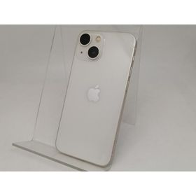 【中古】Apple 楽天モバイル 【SIMフリー】 iPhone 13 mini 128GB スターライト MLJE3J/A【日本橋3】保証期間１ヶ月【ランクB】