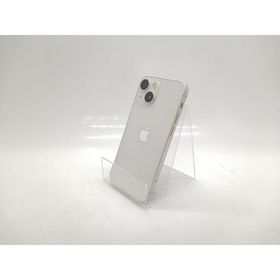 【中古】Apple 国内版 【SIMフリー】 iPhone 13 mini 128GB スターライト MLJE3J/A【秋葉5号】保証期間１ヶ月【ランクA】