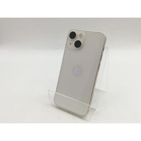 【中古】Apple 国内版 【SIMフリー】 iPhone 13 mini 128GB スターライト MLJE3J/A【福岡筑紫】保証期間１ヶ月【ランクA】