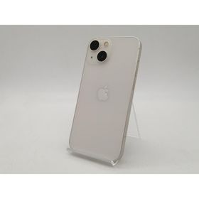 【中古】Apple au 【SIMフリー】 iPhone 13 mini 128GB スターライト MLJE3J/A【札幌南2条】保証期間１ヶ月【ランクA】