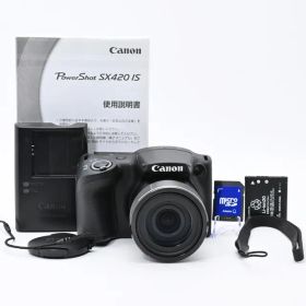 ＜良品＞ Canon PowerShot SX420 IS｜光学42倍ズーム｜高倍率コンパクトデジタルカメラ｜手ブレ補正｜旅行・運動会に最適｜動作良好
