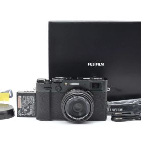 【返品保証】★光学極上品★フジフイルム FUJIFILM X100VI ブラック 《ショット数:1,701回》★ L2468#7558