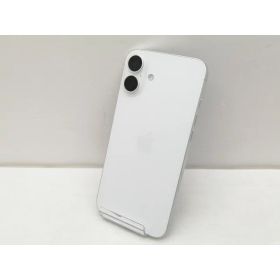 【中古】Apple 国内版 【SIMフリー】 iPhone 16 Plus 128GB ホワイト MXVC3J/A【仙台イービーンズ】保証期間1ヶ月【ランクB】