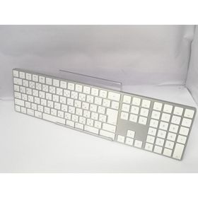 【中古】Apple Magic Keyboard（2017/テンキー付き/A1843） - 日本語（JIS） シルバー MQ052J/A【川越クレアモール】保証期間１週間