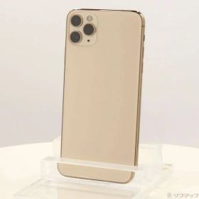 ソフマップ 〔中古品〕 iPhone11 Pro Max 256GB ゴールド MWHL2J／A SIMフリー【377】