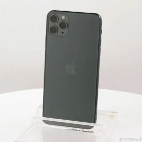 ソフマップ 〔中古品〕 iPhone11 Pro Max 256GB ミッドナイトグリーン MWHM2J／A SoftBank【348】