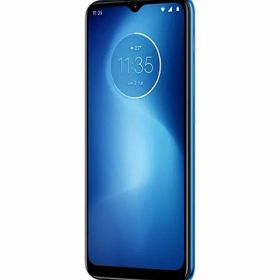 【中古】【安心保証】 SIMフリー moto e7 power[32G] ブルー