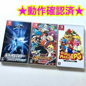 ニンテンドースイッチ(Nintendo Switch)の遊戯王ラッシュデュエル ブリリアントダイヤモンド スーパーマリオRPG 3点(家庭用ゲームソフト)
