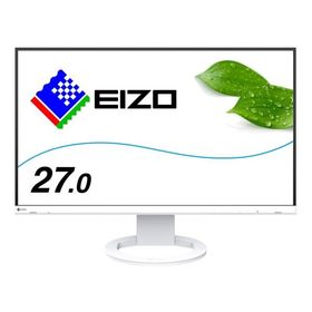 EIZO 27.0型フレームレスモニターFlexScan EV2760-WT(2560×1440/アンチグレアIPS/疲れ目軽減/ホワイト/