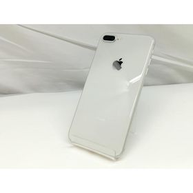 【中古】Apple au 【SIMロック解除済み】 iPhone 8 Plus 256GB シルバー MQ9P2J/A【札幌】保証期間１ヶ月【ランクC】