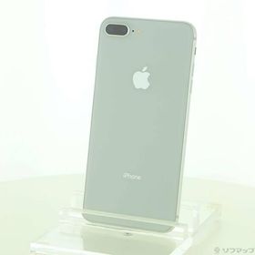 〔中古〕Apple(アップル) iPhone8 Plus 256GB シルバー MQ9P2J／A SIMフリー〔258-ud〕