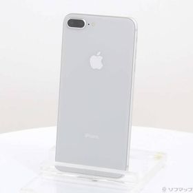 〔中古〕Apple(アップル) iPhone8 Plus 256GB シルバー MQ9P2J／A SIMフリー〔247-ud〕