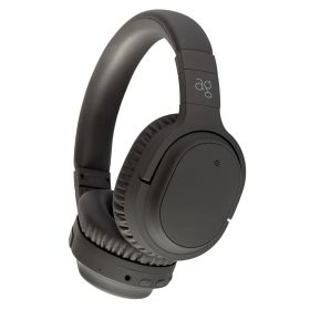 ag WHP01K 【AG-WHP01K】 ワイヤレス ヘッドホン Bluetooth ノイズキャンセリング ノイキャン ANC マイク付き（ダークグレー）