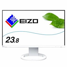 EIZO バックオフィス向けデイジーチェーン対応モニター | FlexScan EV2490-WT | 23.8型フルHD・USB Type-C(70W給電)・スタンド可動・ホワイト