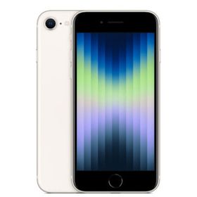 アップル(Apple)のiPhoneSE3 64GB スターライト SIMフリー 本体 Aランク スマホ iPhoneSE第3世代 アイフォン アップル apple 【送料無料】 ipse3mtm1918(スマートフォン本体)
