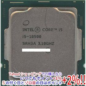 【中古】Core i5 10500 3.1GHz 12M LGA1200 65W SRH3A
