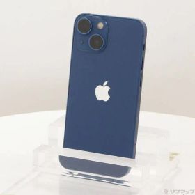 ソフマップ 〔中古品〕 iPhone13 mini 128GB ブルー MLJH3J／A SIMフリー【377】