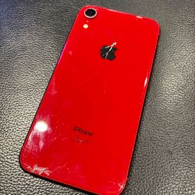 アイフォーン(iPhone)の【ジャンク】iPhoneXR 64GB SIMフリー 本体のみ(スマートフォン本体)