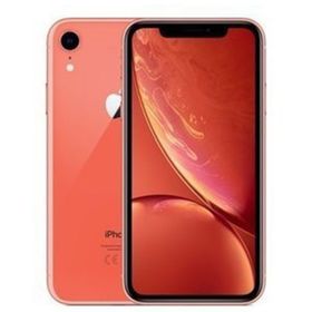 アップル(Apple)のiPhoneXR 128GB コーラル SIMフリー 本体 スマホ iPhone XR アイフォン アップル apple 【送料無料】 ipxrmtm989(スマートフォン本体)