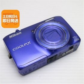 中古 COOLPIX S6300 スタイリッシュブルー 即日発送 デジカメ Nikon デジタルカメラ 本体 あすつく 土日祝発送OK
