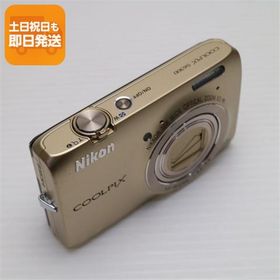 超美品 COOLPIX S6300 エレガントゴールド 即日発送 デジカメ Nikon デジタルカメラ 本体 あすつく 土日祝発送OK