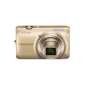 Nikon デジタルカメラ COOLPIX (クールピクス) S6300 エレガントゴールド S(中古品)