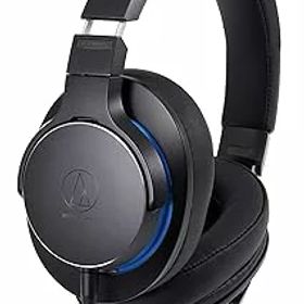 【中古】オーディオテクニカ ATH-MSR7b BK ヘッドホン 有線 ポータブル ポータブル ハイレゾ音源対応 SoundReality ブラック