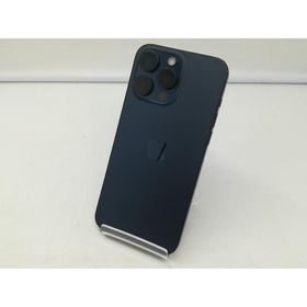 【中古】Apple SoftBank 【SIMフリー】 iPhone 15 Pro Max 256GB ブルーチタニウム MU6T3J/A【札幌】保証期間１ヶ月【ランクC】