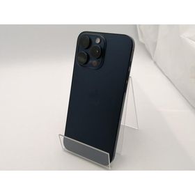 【中古】Apple 国内版 【SIMフリー】 iPhone 15 Pro Max 256GB ブルーチタニウム MU6T3J/A【ECセンター】保証期間１ヶ月【ランクA】