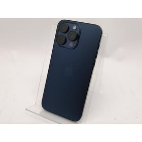 【中古】Apple 国内版 【SIMフリー】 iPhone 15 Pro Max 256GB ブルーチタニウム MU6T3J/A【新宿東口】保証期間１ヶ月【ランクB】