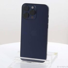 〔中古〕Apple(アップル) iPhone15 Pro Max 256GB ブルーチタニウム MU6T3J／A SIMフリー〔251-ud〕