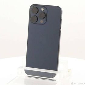〔中古〕Apple(アップル) iPhone15 Pro Max 256GB ブルーチタニウム MU6T3J／A SIMフリー〔305-ud〕