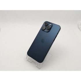 【中古】Apple 国内版 【SIMフリー】 iPhone 15 Pro Max 256GB ブルーチタニウム MU6T3J/A【ECセンター】保証期間１ヶ月【ランクA】