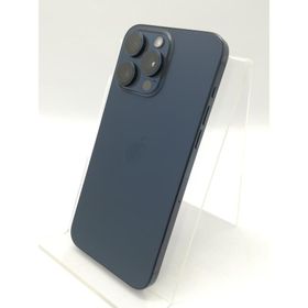 【中古】Apple 国内版 【SIMフリー】 iPhone 15 Pro Max 256GB ブルーチタニウム MU6T3J/A【秋葉4号】保証期間１ヶ月【ランクB】