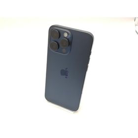 【中古】Apple 国内版 【SIMフリー】 iPhone 15 Pro Max 256GB ブルーチタニウム MU6T3J/A【吉祥寺】保証期間１ヶ月【ランクB】
