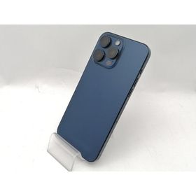 【中古】Apple 国内版 【SIMフリー】 iPhone 15 Pro Max 256GB ブルーチタニウム MU6T3J/A【新宿東口】保証期間１ヶ月【ランクA】