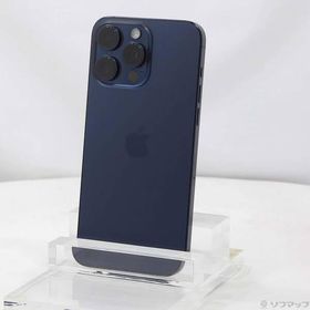 〔中古〕Apple(アップル) iPhone15 Pro Max 256GB ブルーチタニウム NU6T3J／A SIMフリー〔305-ud〕