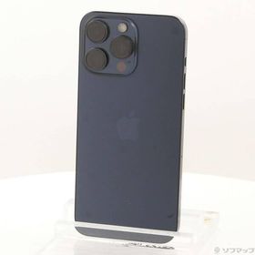 〔中古〕Apple(アップル) iPhone15 Pro Max 256GB ブルーチタニウム MU6T3J／A SIMフリー〔198-ud〕