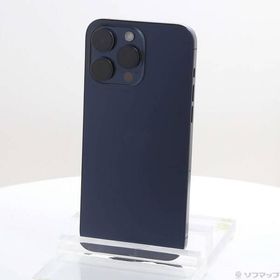 〔中古〕Apple(アップル) iPhone15 Pro Max 256GB ブルーチタニウム MU6T3J／A SIMフリー〔377-ud〕