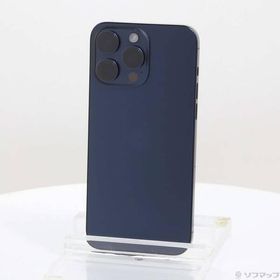 〔中古〕Apple(アップル) iPhone15 Pro Max 256GB ブルーチタニウム MU6T3J／A SIMフリー〔349-ud〕