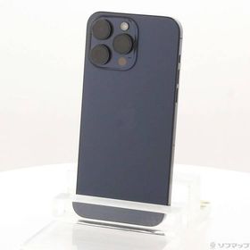 〔中古〕Apple(アップル) iPhone15 Pro Max 256GB ブルーチタニウム MU6T3J／A SIMフリー〔276-ud〕
