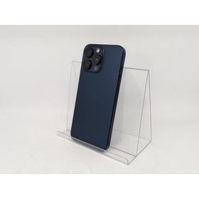 【中古】Apple SoftBank 【SIMフリー】 iPhone 15 Pro Max 256GB ブルーチタニウム MU6T3J/A【川越クレアモール】保証期間１ヶ月【ランクA】