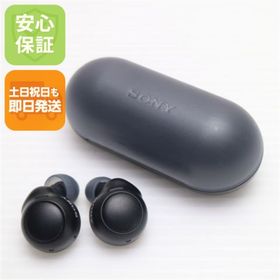 ソニー(SONY)の超美品 WF-C500 ブラック M666(ヘッドフォン/イヤフォン)