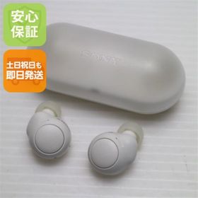 ソニー(SONY)の超美品 WF-C500 ホワイト M222(ヘッドフォン/イヤフォン)