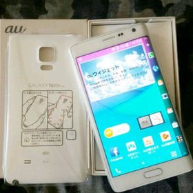 サムスン(SAMSUNG)の送料無料 新品 au scl24 galaxy 白 利用制限○ SIMフリー可(スマートフォン本体)