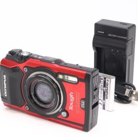 B+ (並品) OLYMPUS オリンパス Tough TG-5 レッド 初期不良返品対応 55-141